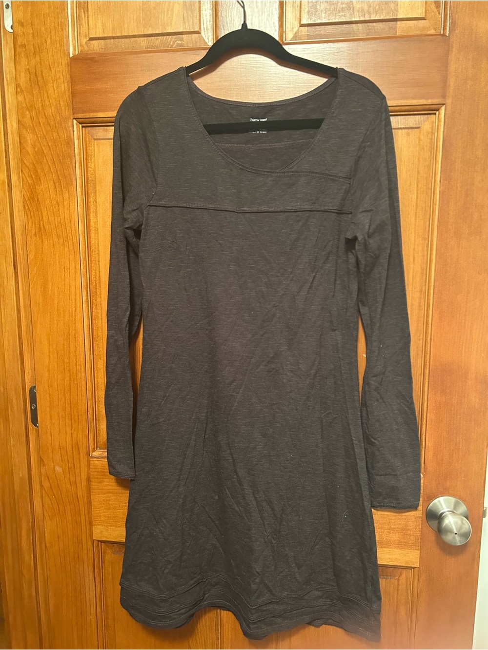 Horny Toad Women's Long Sleeve Scoop Neck knit dress size medium EUG